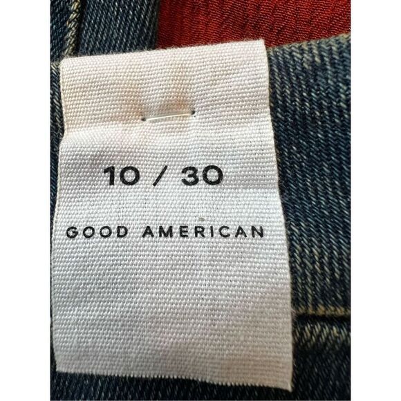 Good American Women's Blue 811 Denim Good Slim Cut Bootcut Jeans Size 10/30 NWOT - Picture 9 of 10
